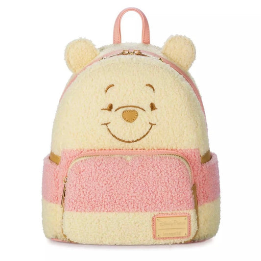 Winnie the Pooh Disney Parks Fluffy 2025 Loungefly Mini Backpack