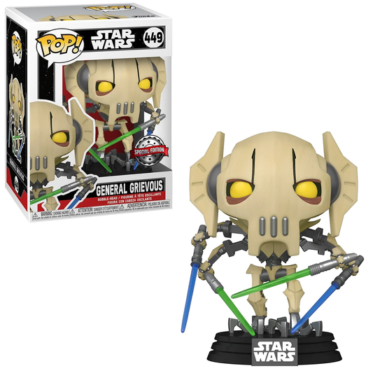 #449 General Grievous SPECIAL EDITION Star Wars Funko Pop