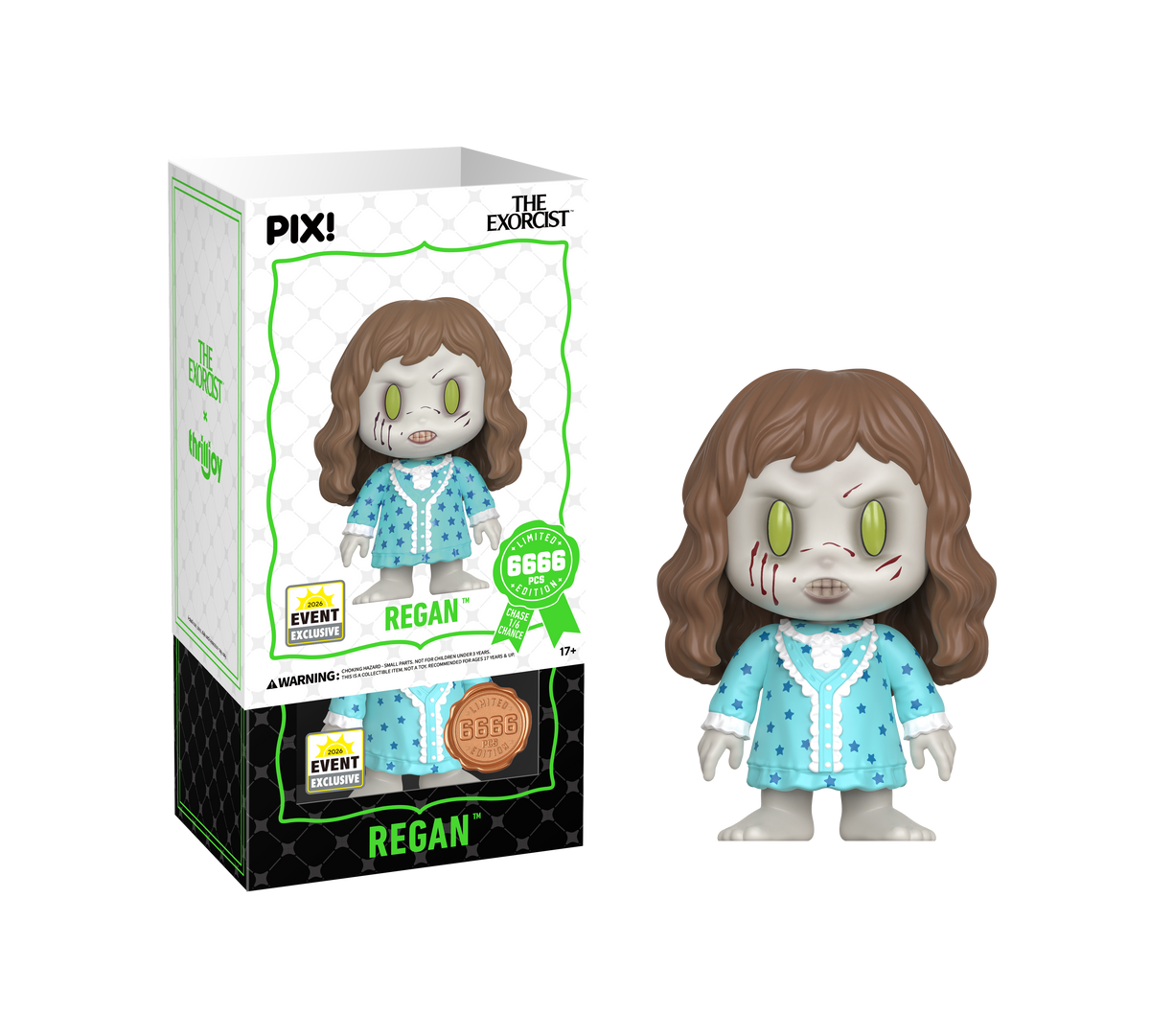 THE EXORCIST
PIX! Regan: 2026 Summer Event Thrilljoy Sealed Chance of Chase l