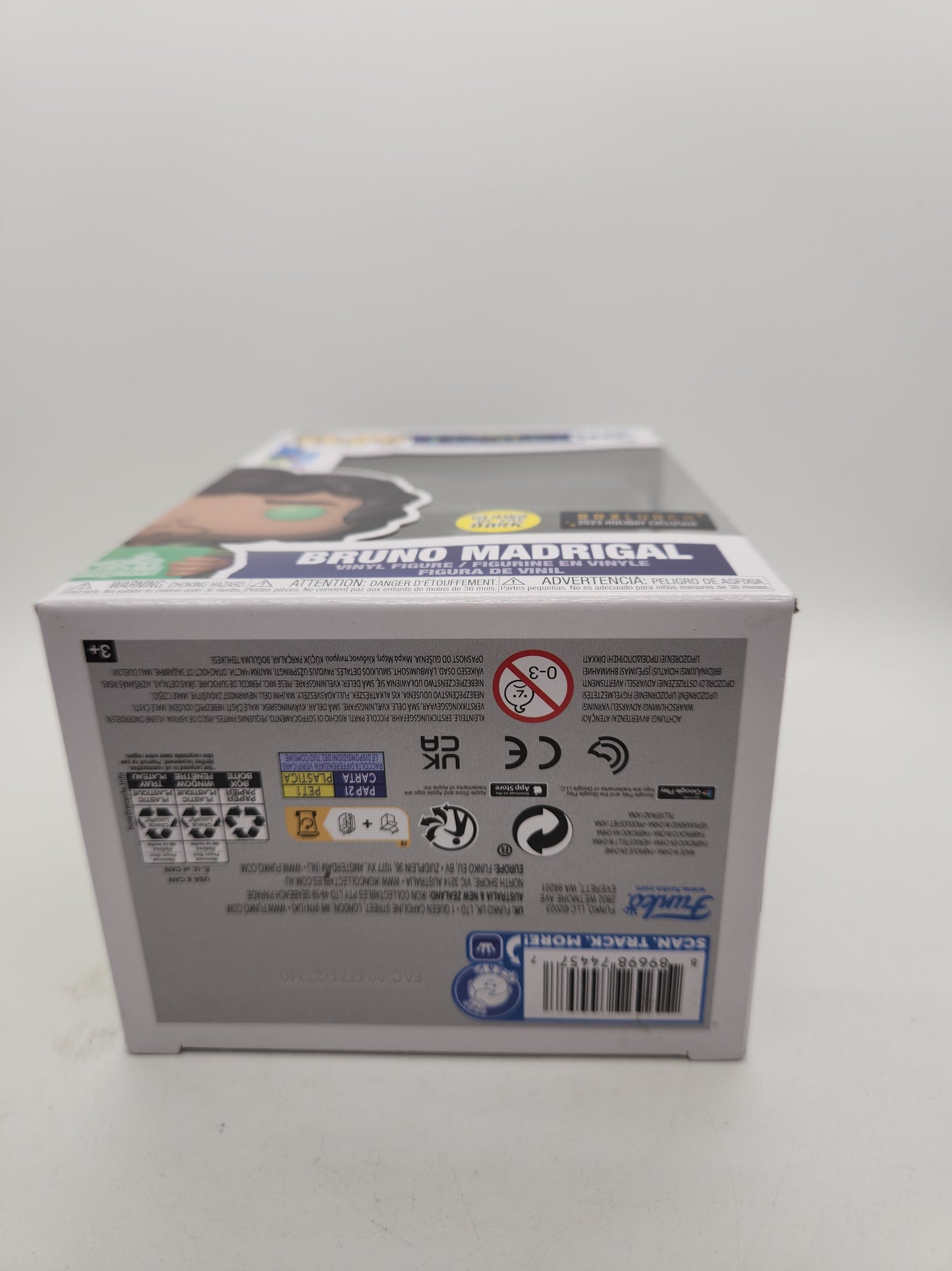 #1425 Bruno Madrigal GLOW BOXLUNCH EXCLUSIVE Encanto Disney Funko Pop