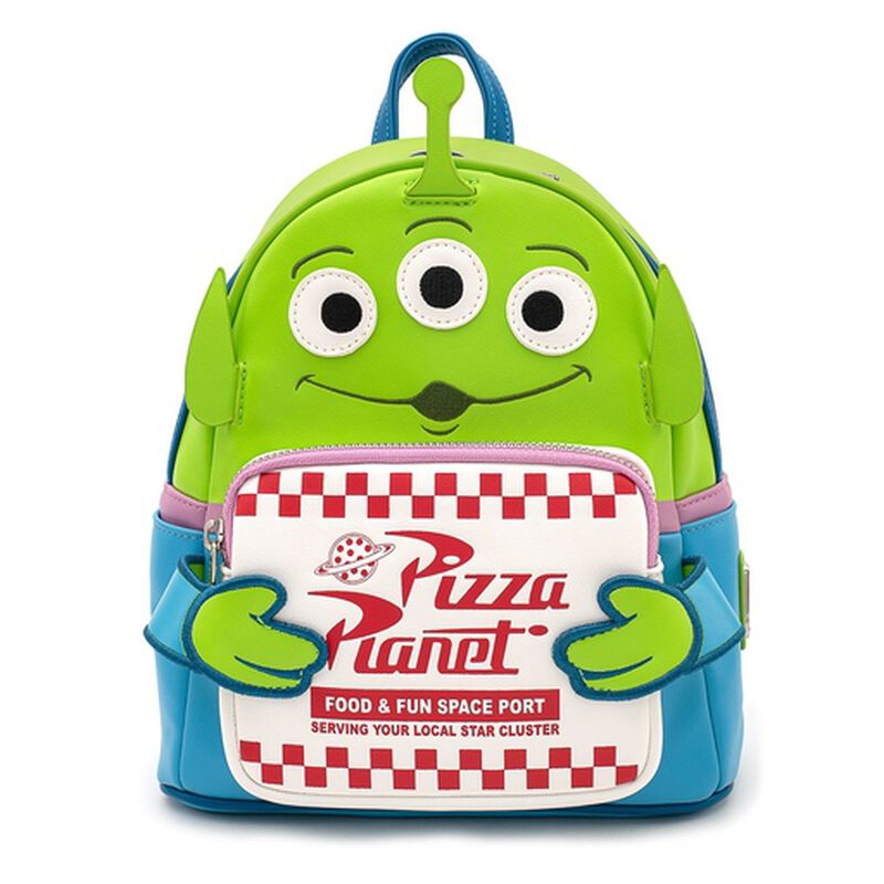 Pixar Toy Story Pizza Planet Alien Disney Loungefly Mini Backpack