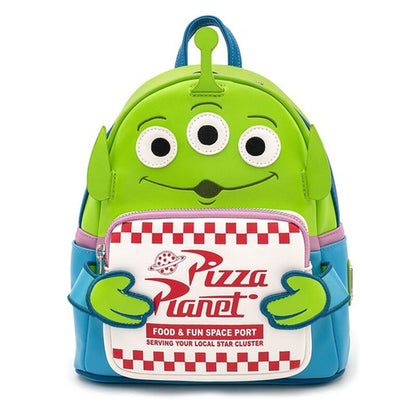 Pixar Toy Story Pizza Planet Alien Disney Loungefly Mini Backpack