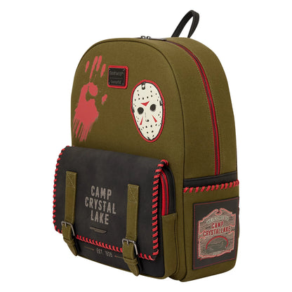 Camp Crystal Lake Friday The 13th Loungefly Full-Size Loungefly Backpack