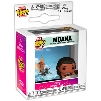 Moana with Ship Disney Bitty Pop Deluxe Individual Funko