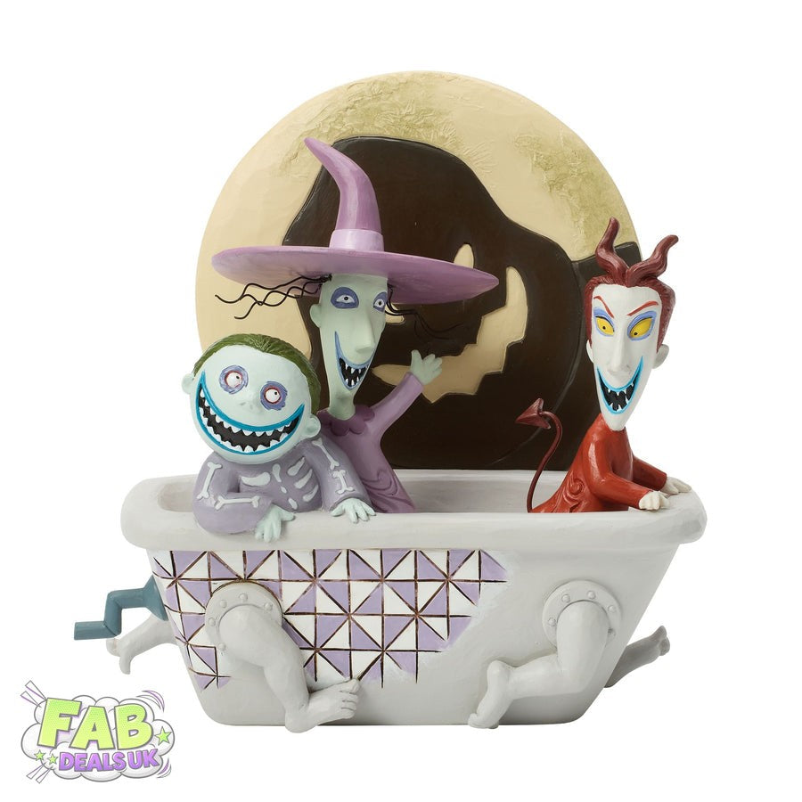 Mischief Makers (Lock, Shock and Barrel with Oogie Figurine) NBC - Disney Traditions Ornament by Jim Shore