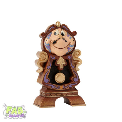 Keeping Watch - Cogsworth Figurine - Beauty and the Beast - Disney Traditions Ornament by Jim Shore