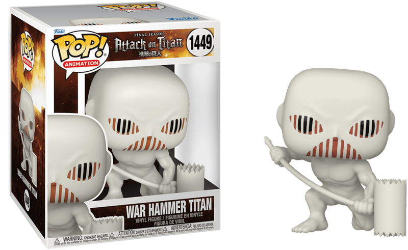 #1499 War Hammer Titan Attack On Titan Animation Funko Pop