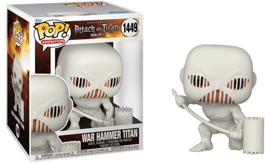 #1499 War Hammer Titan Attack On Titan Animation Funko Pop