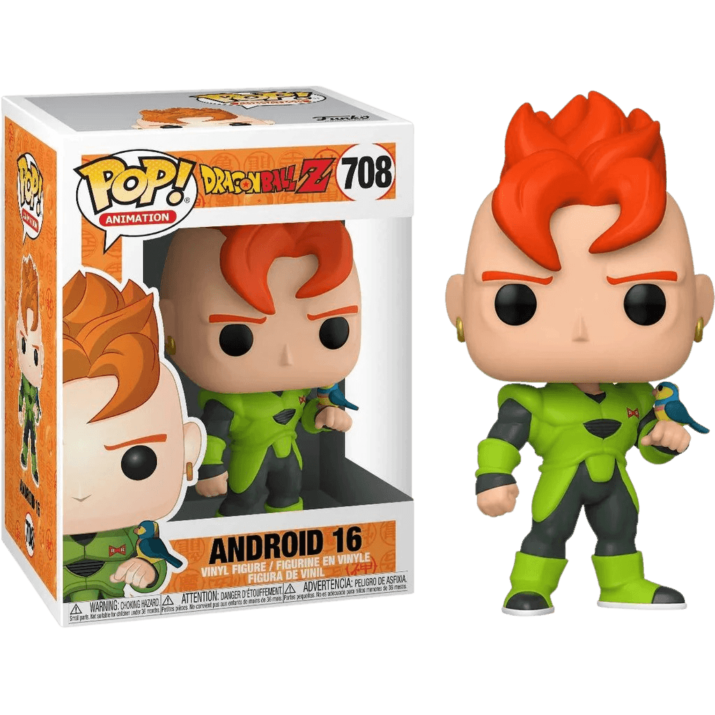 #708 Android 16 Dragon Ball Z DBZ Animation Funko Pop