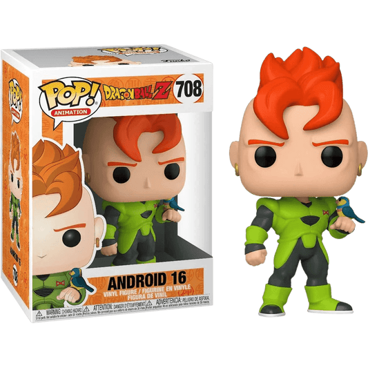 #708 Android 16 Dragon Ball Z DBZ Animation Funko Pop