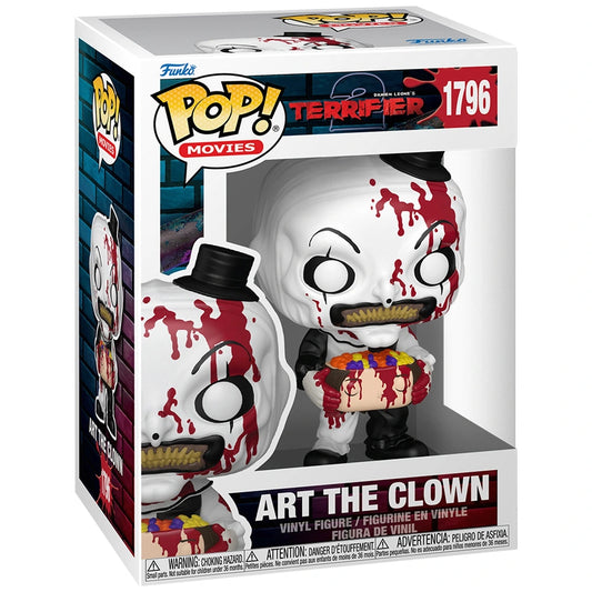 #1796 Art the Clown with Head Terrifier Horror Movies Funko Pop