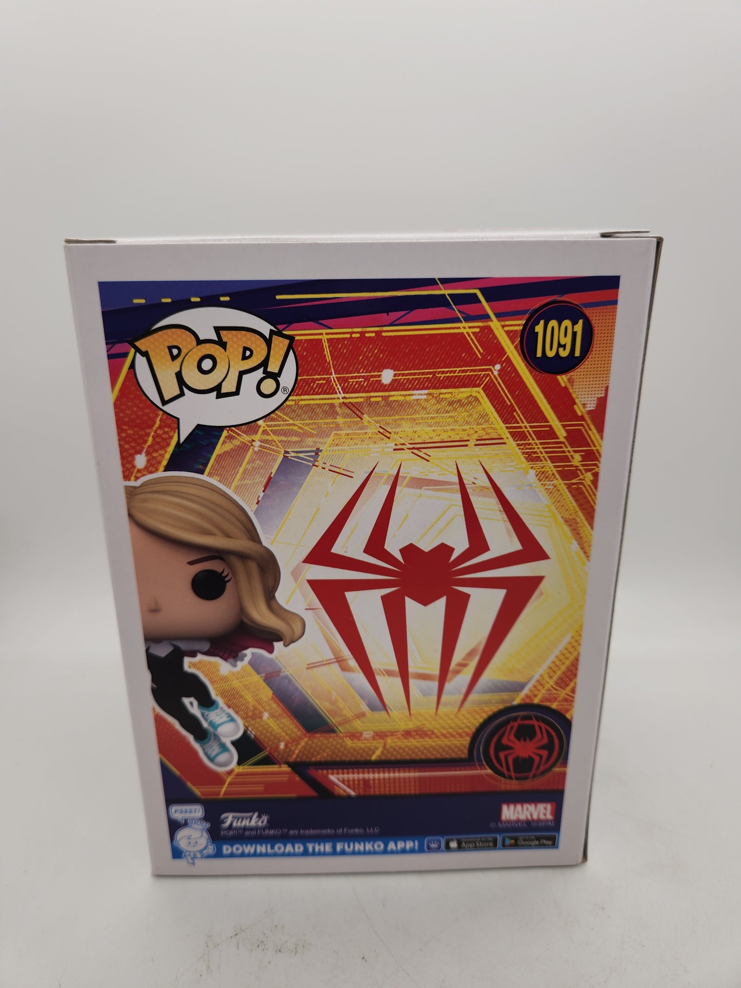 #1091 Spider-Gwen COLLECTOR CORPS EXCLUSIVE Spider-Man Marvel Funko Pop