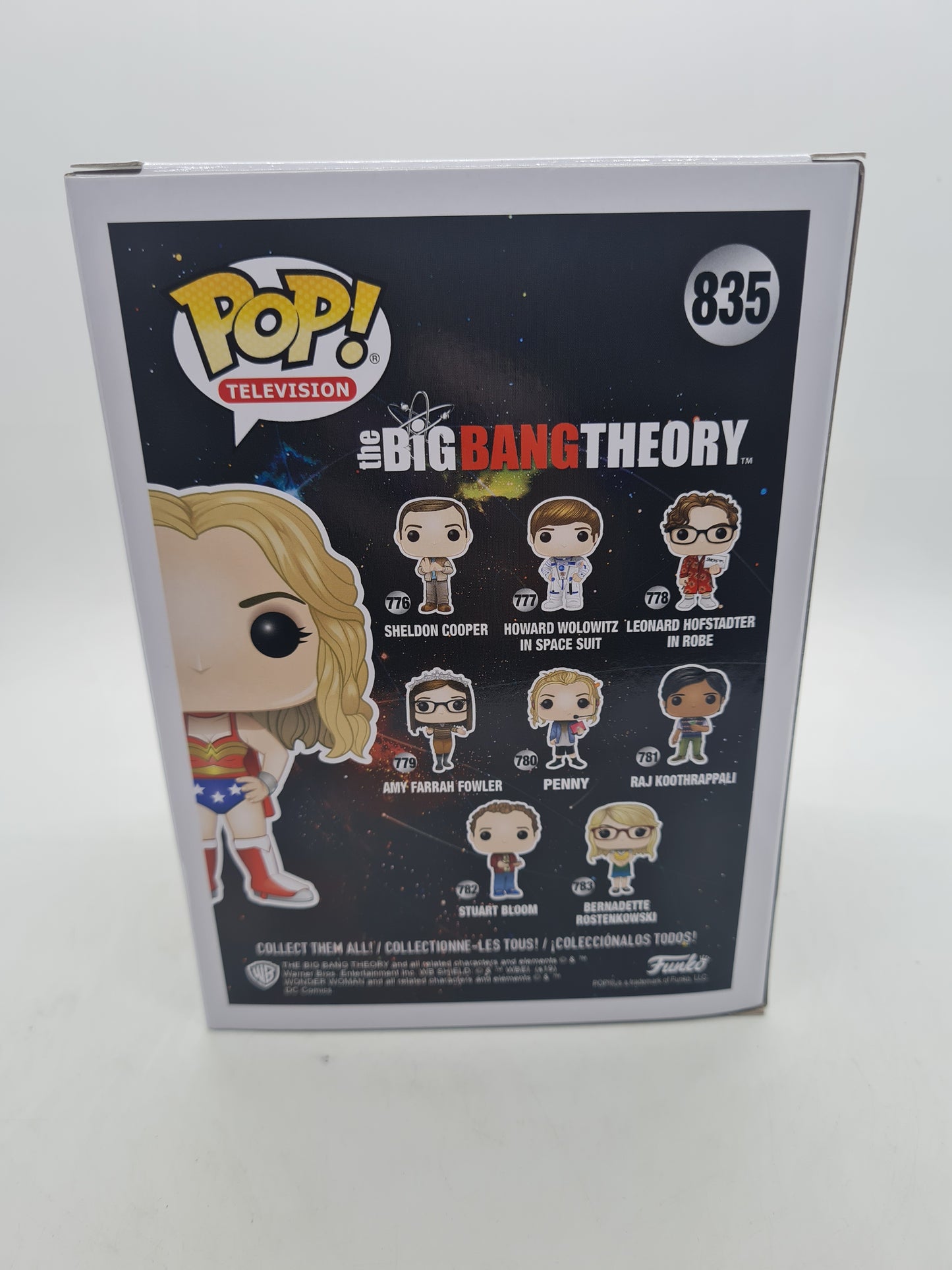 #835 Penny As Wonder Woman 2019 SUMMER CONVENTION The Big Bang Theory Television Funko Pop