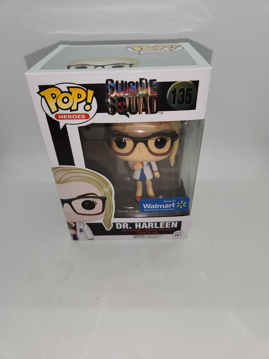 #135 Dr. Harleen WALMART EXCLUSIVE Suicide Squad Heroes Funko Pop