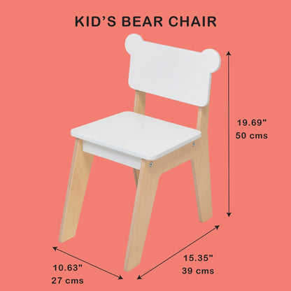 Kids' Bear Chair Mentari Wooden Furniture