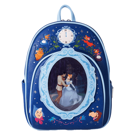 Cinderella Lenticular 75th Anniversary Disney Loungefly Mini Backpack