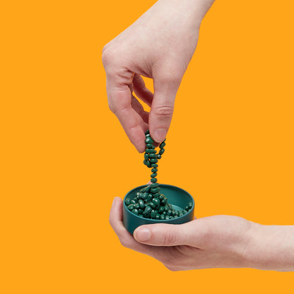Crags Green Matte Magnetic Fidget Putty Magnets for Adults