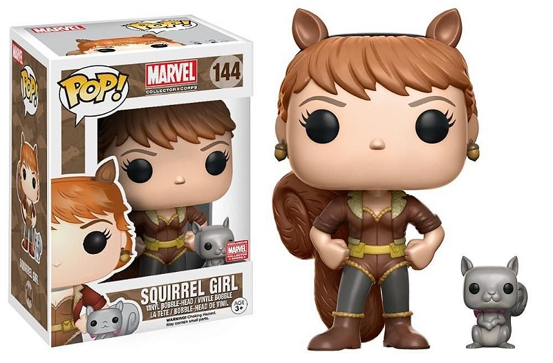 #144 Squirrel Girl COLLECTOR CORPS MARVEL EXCLUSIVE Funko Pop