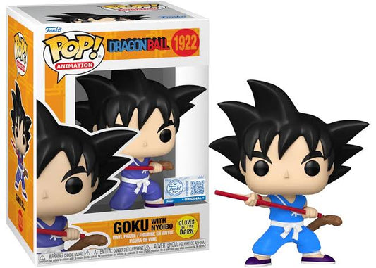 #1922 Goku with Nyoibo GLOW IN THE DARK Dragonball Animation Funko Pop