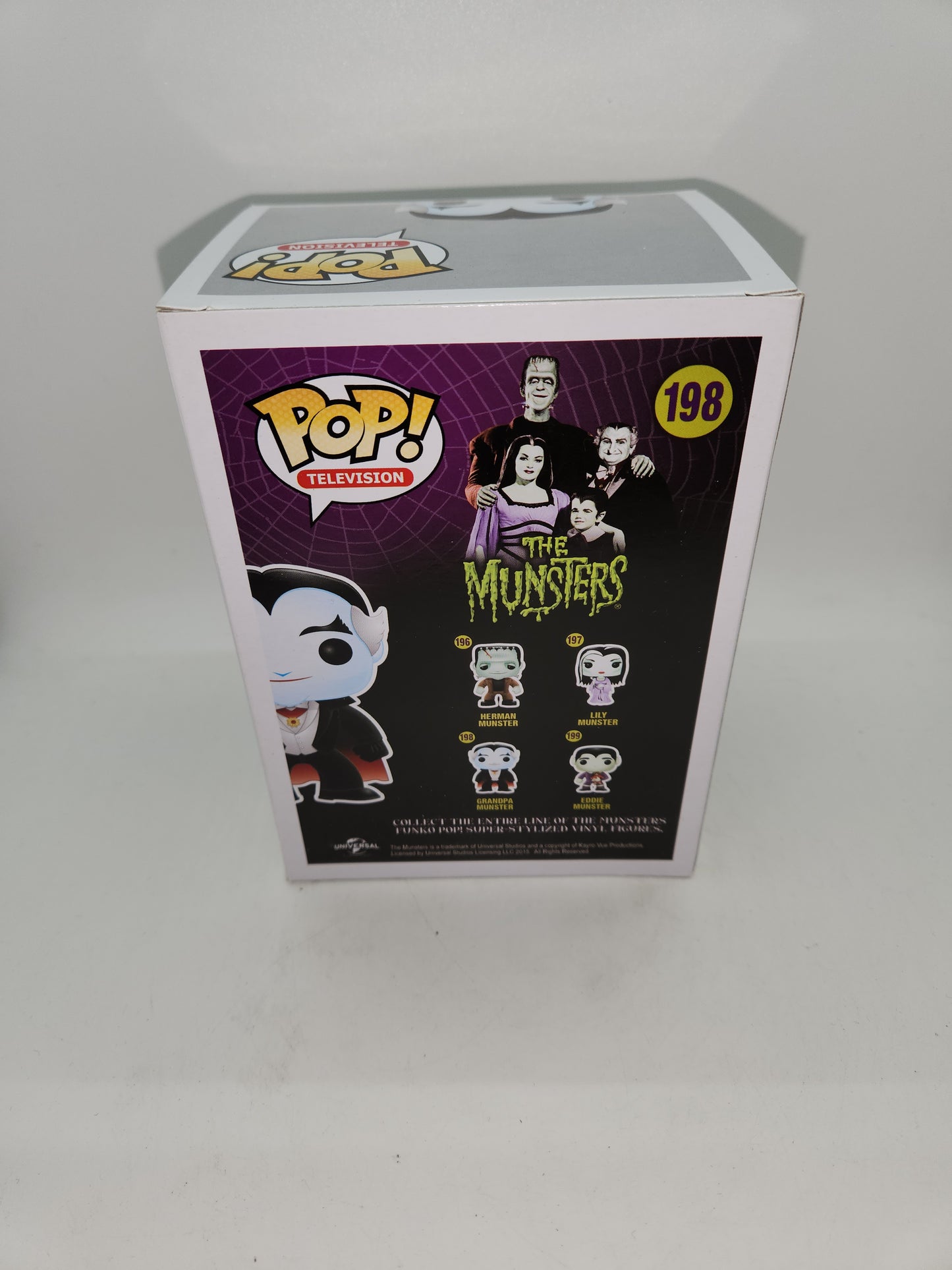 #198 Grandpa Munster The Munsters Television Funko Pop