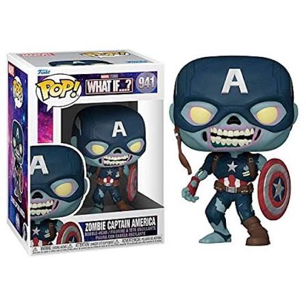 #941 Zombie Captain America What If Marvel Funko Pop