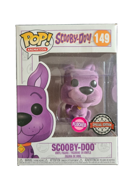#149 Scooby-Doo Purple FLOCKED Animation Funko Pop