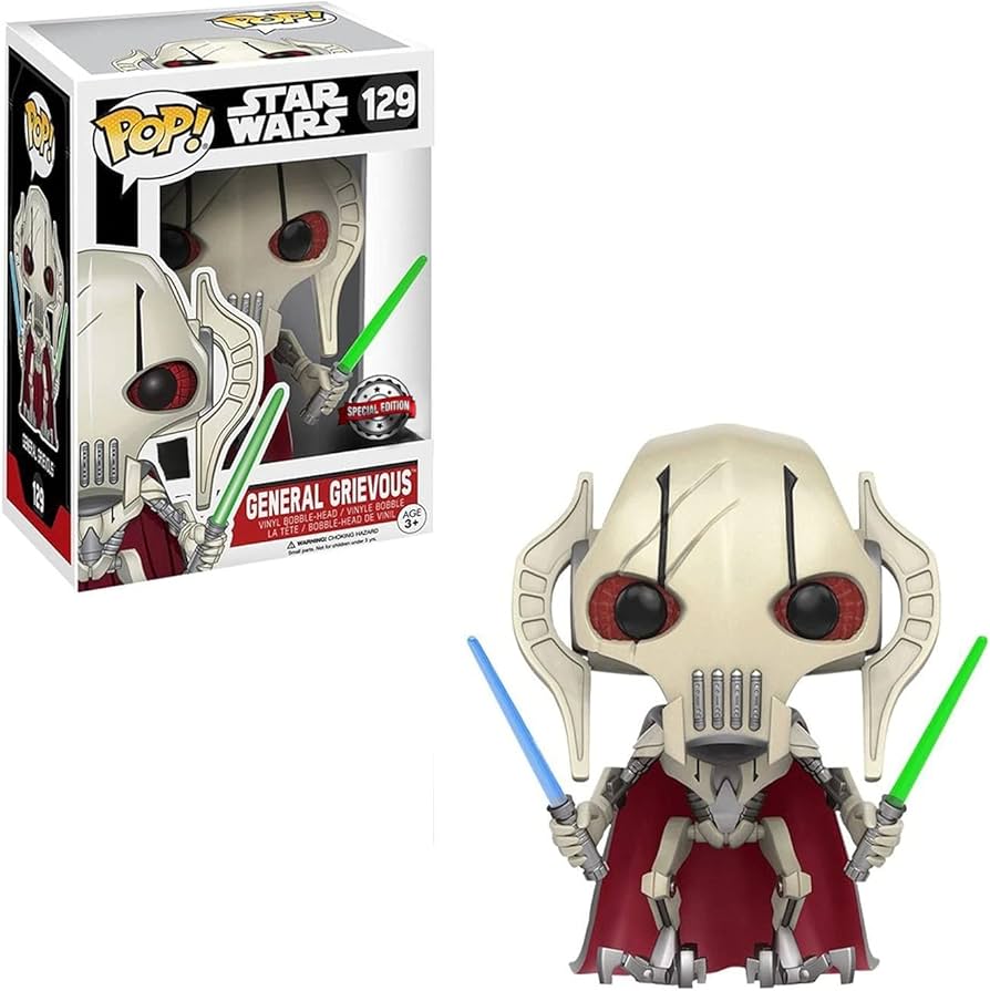 #129 General Grievous SPECIAL EDITION Star Wars Funko Pop