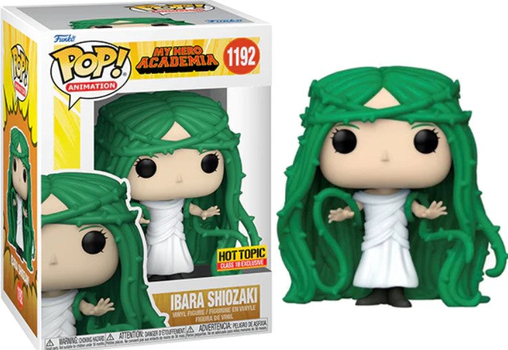 #1192 Ibara Shiozaki HOT TOPIC EXCLUSIVE My Hero Academia Animation Funko Pop