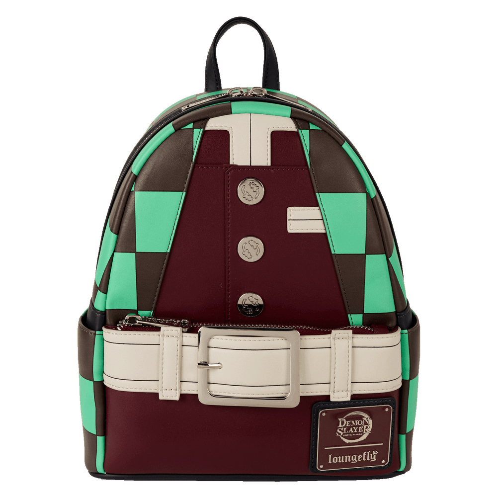 Tanjiro Kamado Cosplay Anime Demon Slayer Loungefly Mini Backpack