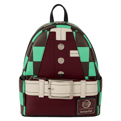 Tanjiro Kamado Cosplay Anime Demon Slayer Loungefly Mini Backpack