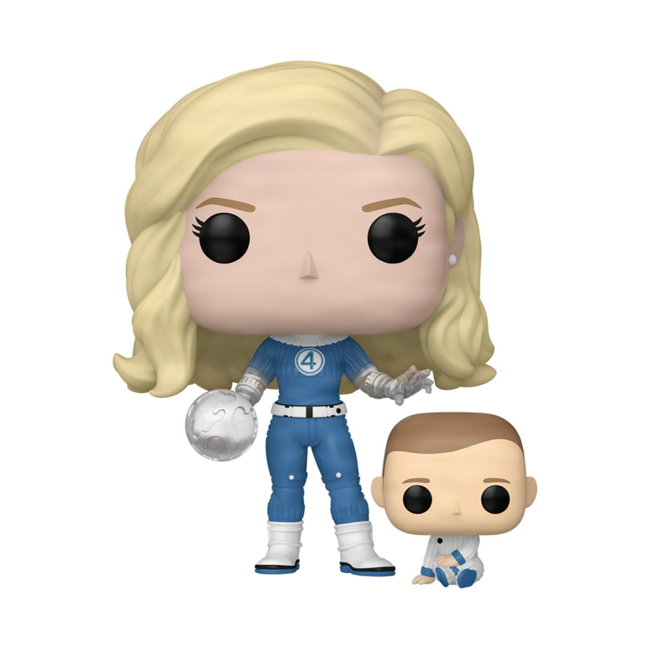 #1514 Invisible Woman & Franklin The Fantastic 4 First Steps Marvel Funko Pop