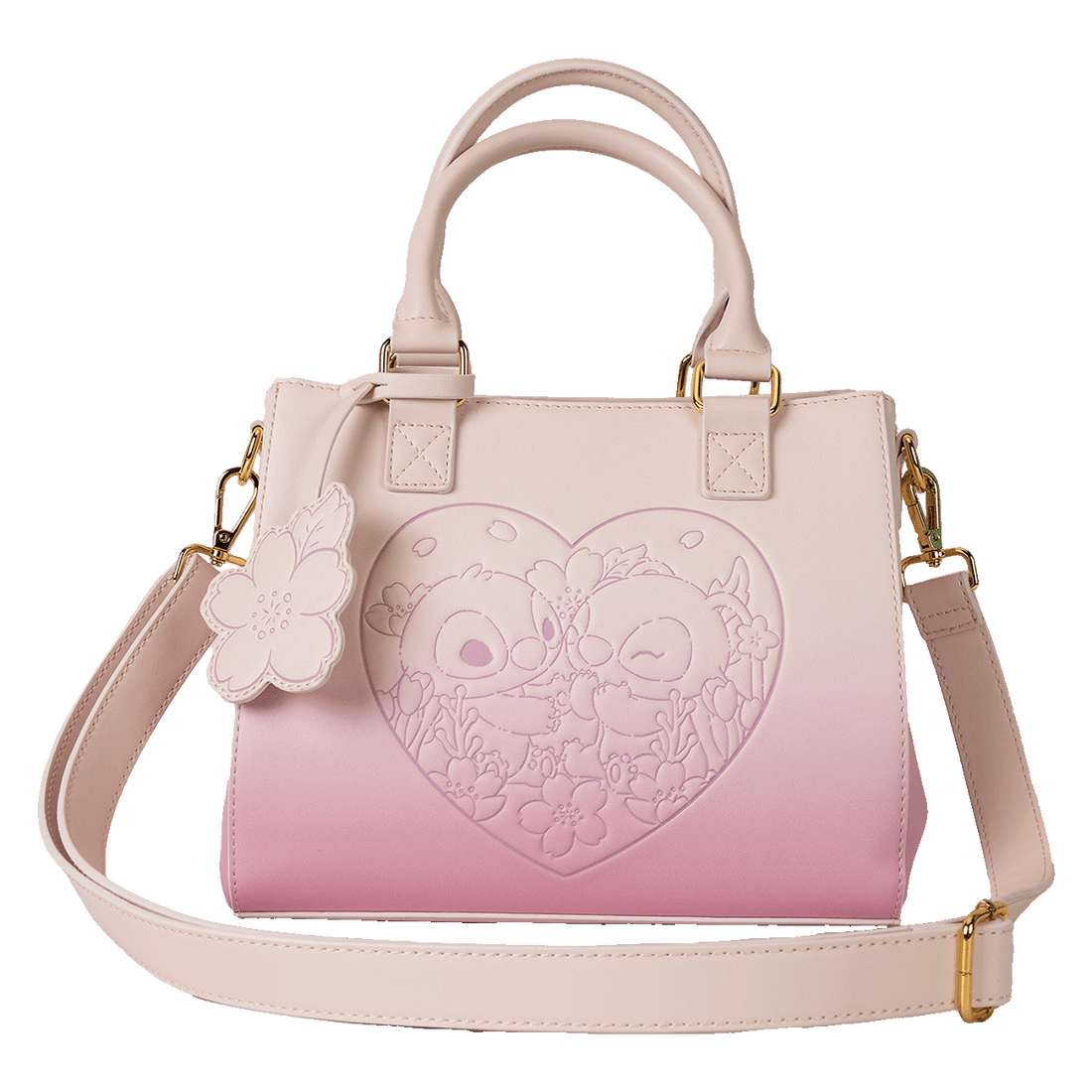 Stitch Cherry Blossom Crossbody Disney Loungefly Bag
