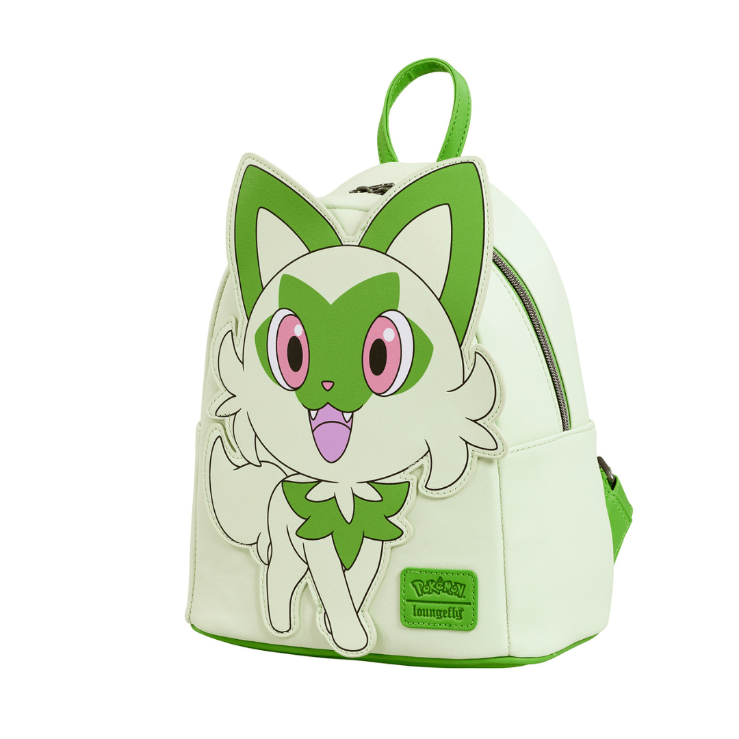 Sprigatito Pokemon Loungefly Mini Backpack