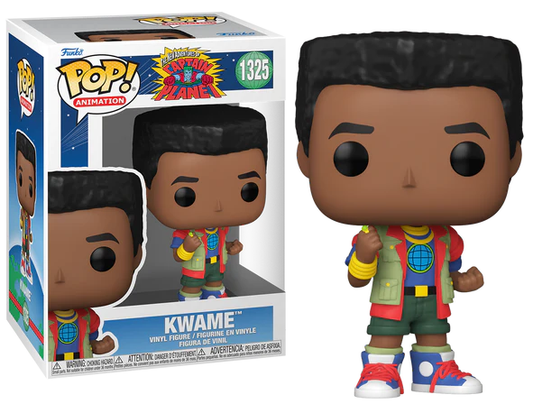#1325 Kwame Captain Planet Animation Funko Pop
