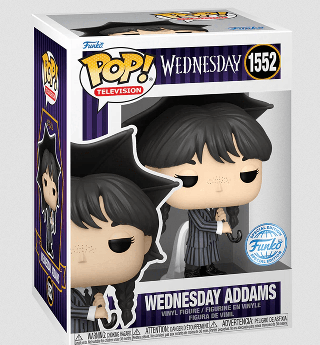 #1552 Wednesday Addams The Addams Family Television Funko Pop