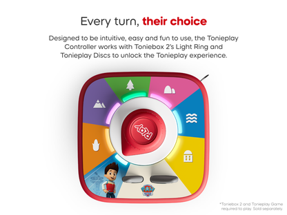 Tonies Play Controller Sunset Red