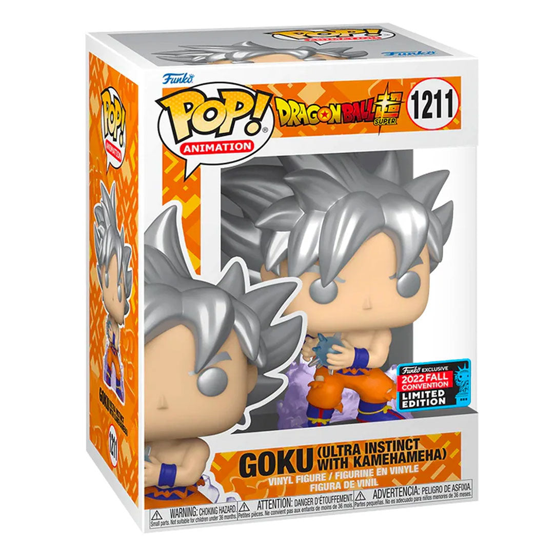 #1211 Goku (Ultra Instinct with Kamehameha) Dragon Ball Z DBZ Animation Funko Pop 2022 FALL CONVENTION
