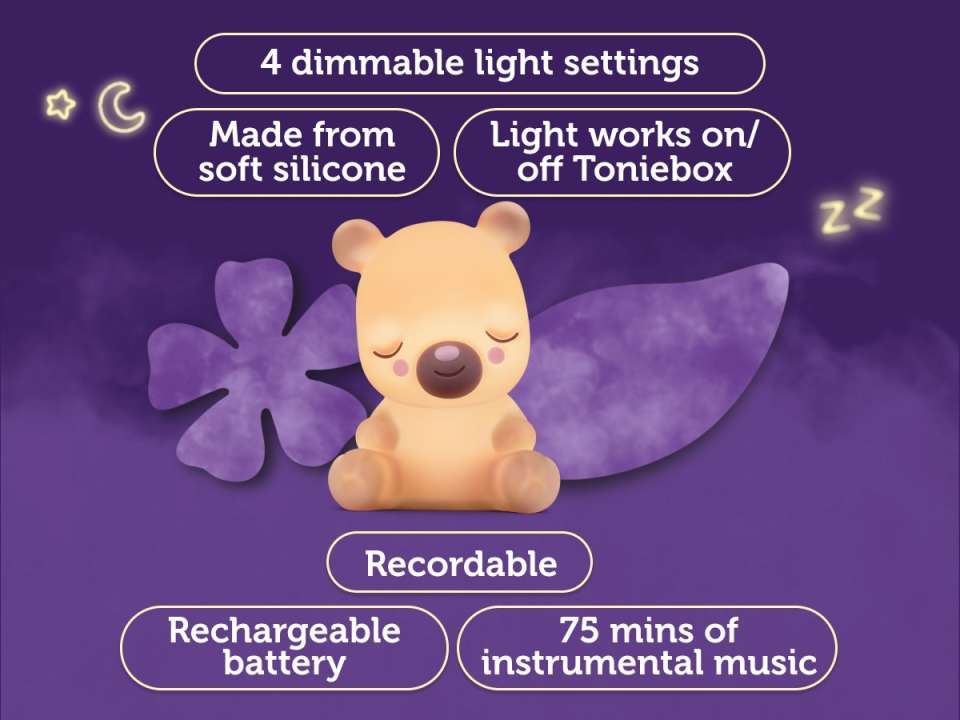 Sleepy Friends Bear Night Light Tonies