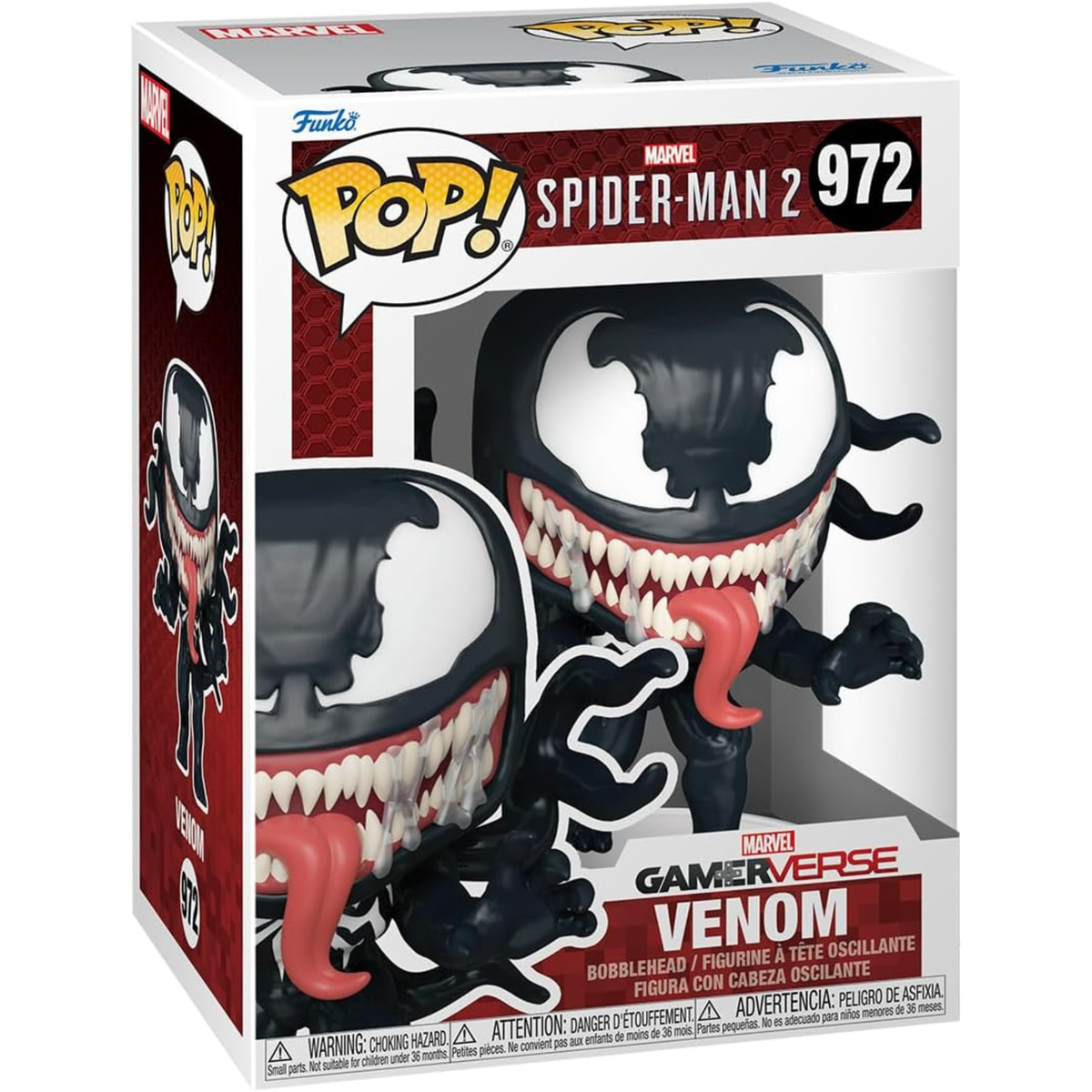 #972 Venom Spider-Man 2 Marvel Funko Pop