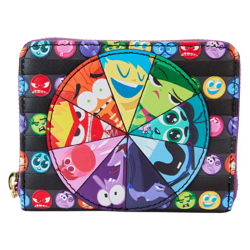 Inside Out Core Memories Zip Around Wallet Disney Loungefly Purse