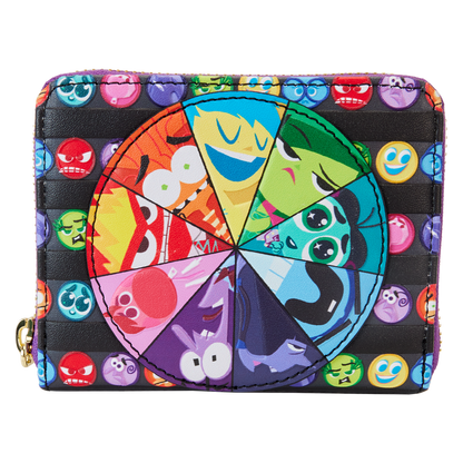 Inside Out Core Memories Zip Around Wallet Disney Loungefly Purse