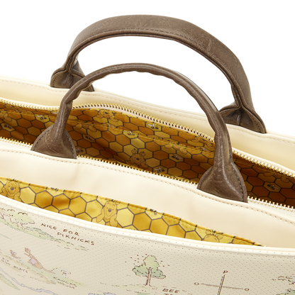 Winnie the Pooh Hundred Acre Wood Tote Pin Trader Disney Loungefly Crossbody Tote Bag