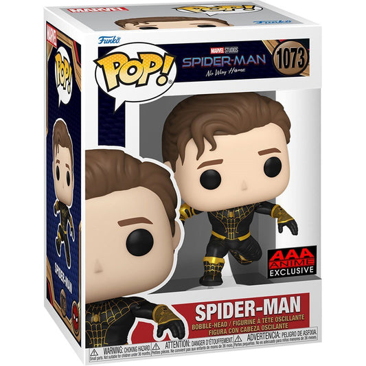 #1073 Spider-Man Black Suit AAA ANIME Marvel Funko Pop