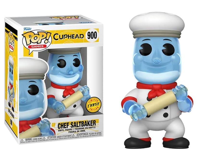 #900 Chef Saltbaker CHASE Cuphead Games Funko Pop