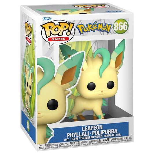 #866 Leafeon Pokemon Games Funko Pop