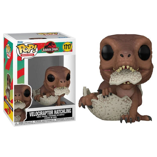 #1717 Velociraptor Hatchling Jurassic Park Movies Funko Pop
