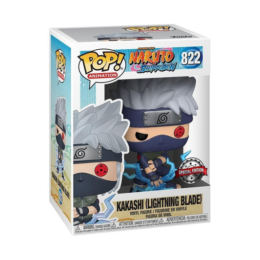 #822 Kakashi Lightning Blade Naruto Shipuden Animation Funko Pop