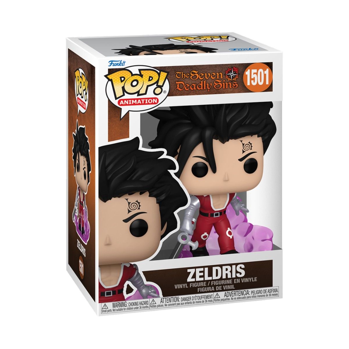 #1501 Zeldris The Seven Deadly Sins Animation Funko Pop