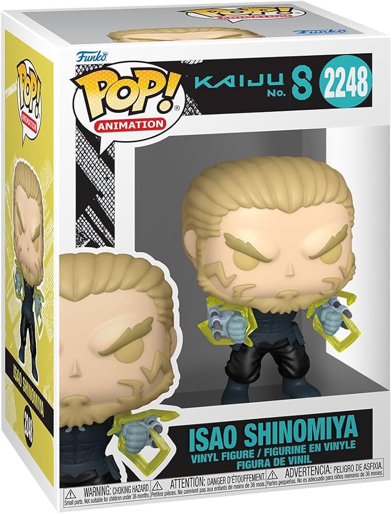 #2248 Isao Shinomiya Kaiju No.8 Animation Funko Pop