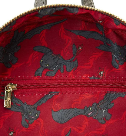 Toothless Cosplay How to Train Your Dragon Dreamworks Loungefly Mini Backpack